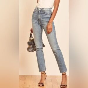 Reformation Denim Blue Jeans